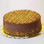 sanatsal pastaci 4 ile 6 kisilik krokan çikolatali yas pasta  Uşak cicek , cicekci 